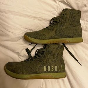 NoBull Women’s Army Green Camo Lifting Shoes